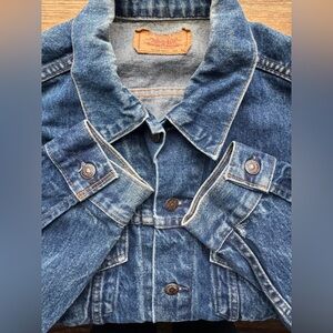 VINTAGE Rare Levi’s 1980s Men’s Jean jacket 48